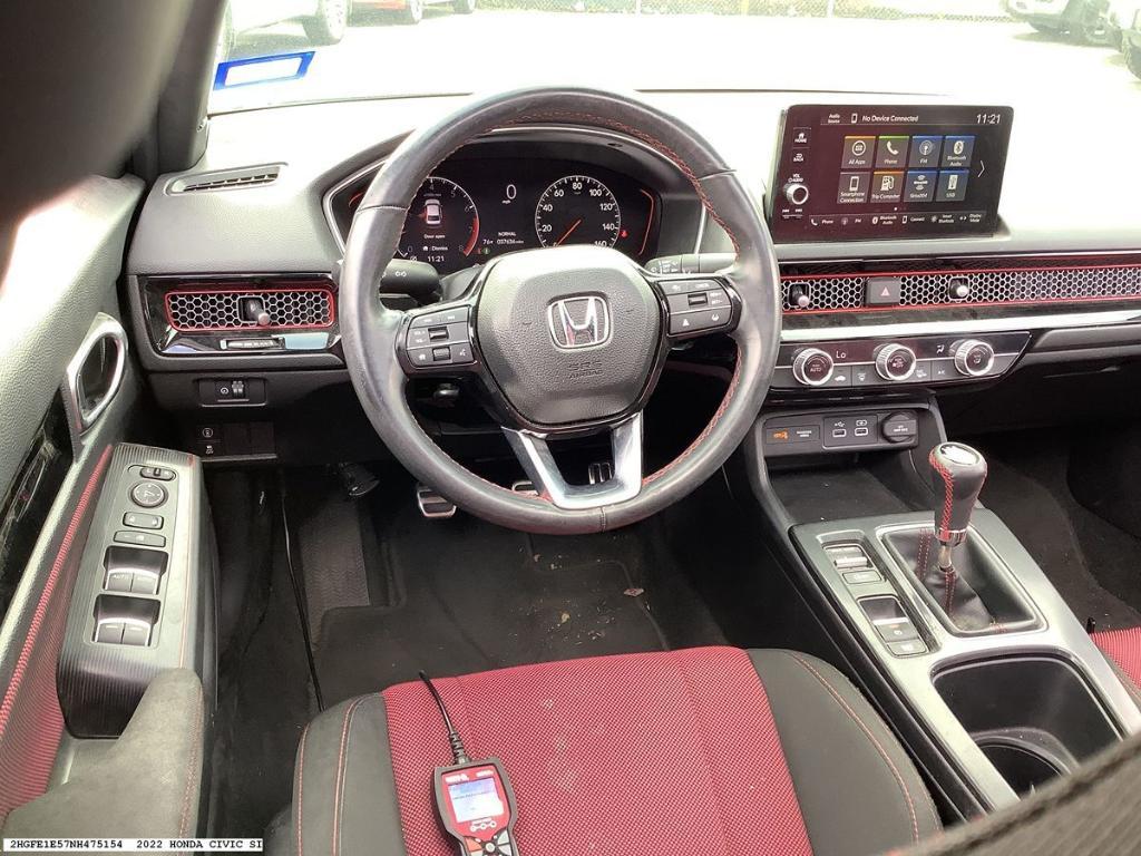 used 2022 Honda Civic Si car, priced at $29,462