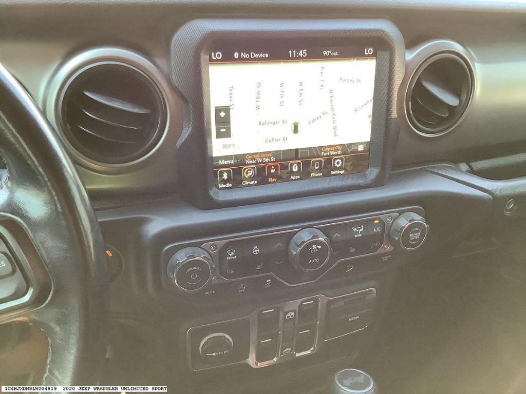 used 2020 Jeep Wrangler Unlimited car, priced at $25,434