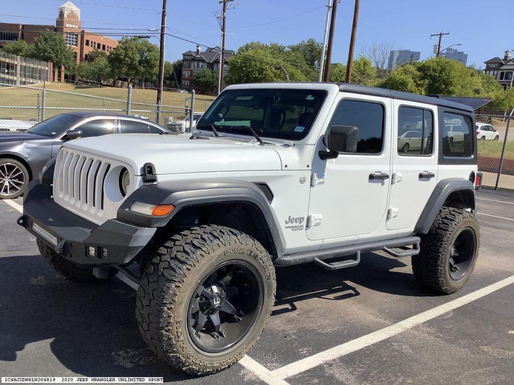 used 2020 Jeep Wrangler Unlimited car, priced at $25,434