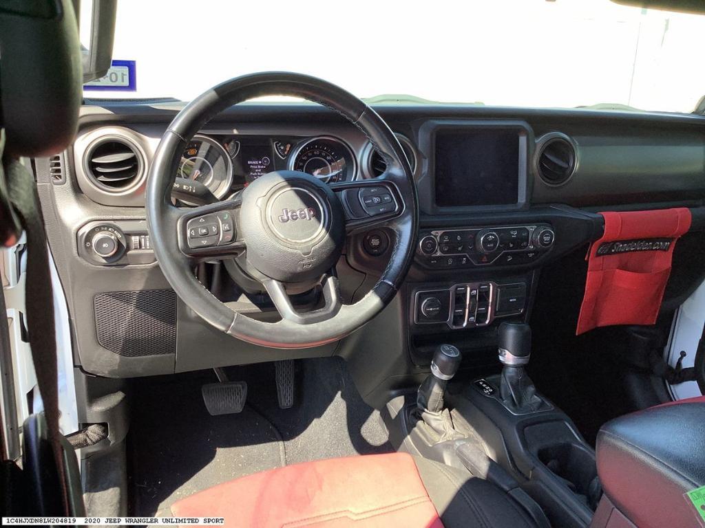 used 2020 Jeep Wrangler Unlimited car, priced at $25,434
