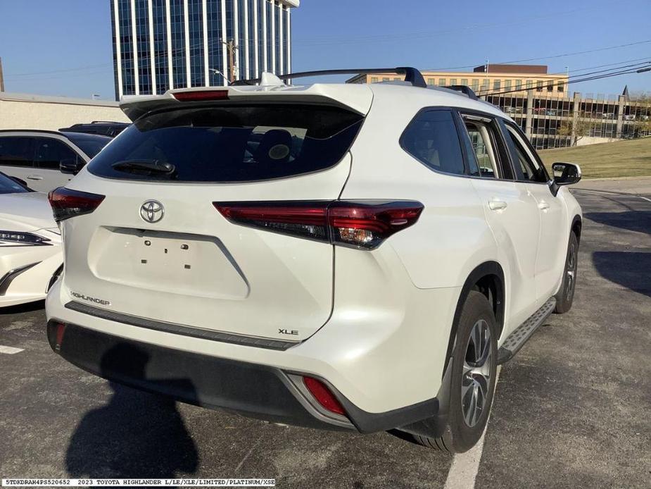 used 2023 Toyota Highlander car, priced at $40,400