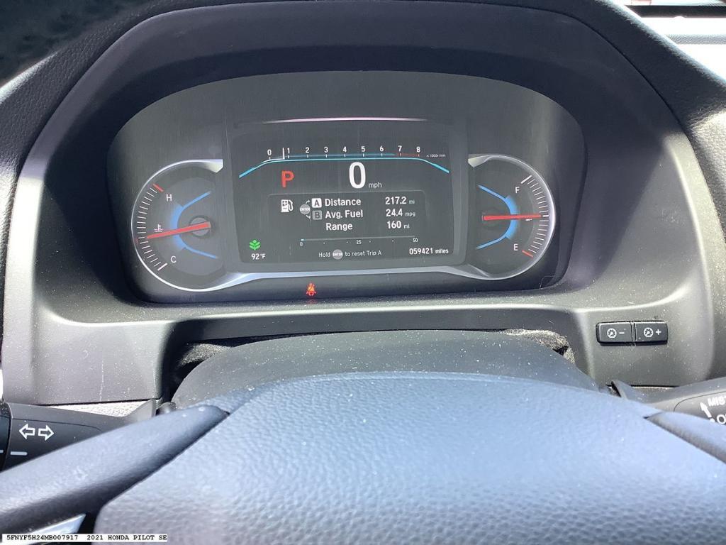 used 2021 Honda Pilot car, priced at $30,252