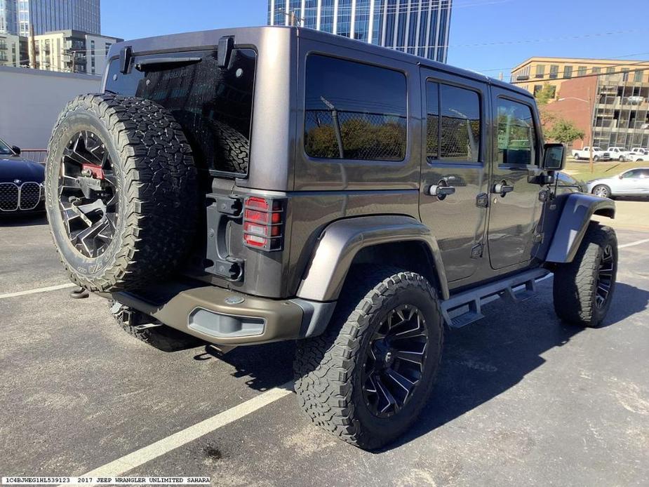 used 2017 Jeep Wrangler Unlimited car, priced at $21,640