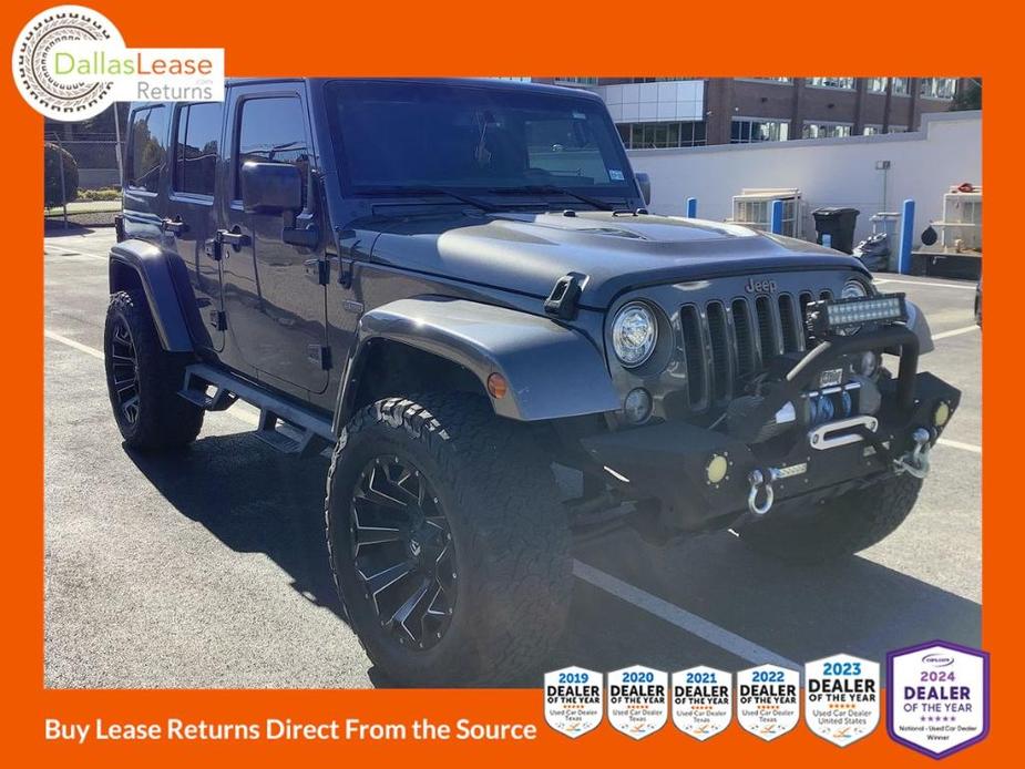 used 2017 Jeep Wrangler Unlimited car, priced at $21,640