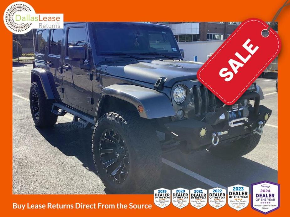 used 2017 Jeep Wrangler Unlimited car, priced at $21,640