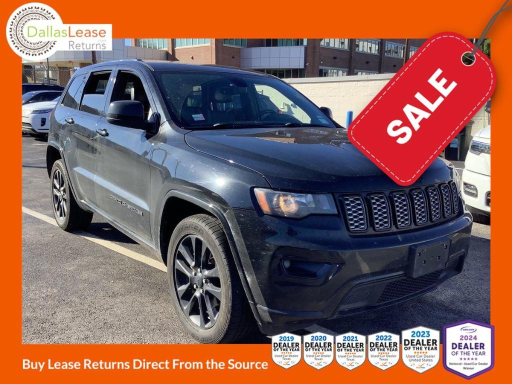 used 2018 Jeep Grand Cherokee car, priced at $18,579