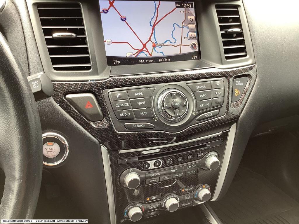 used 2019 Nissan Pathfinder car, priced at $15,000