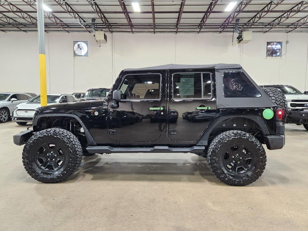 used 2016 Jeep Wrangler Unlimited car, priced at $19,185