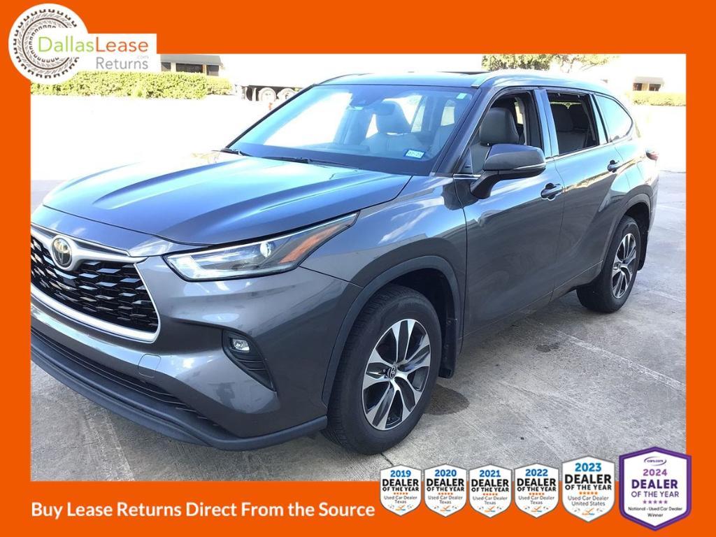 used 2021 Toyota Highlander car, priced at $29,612