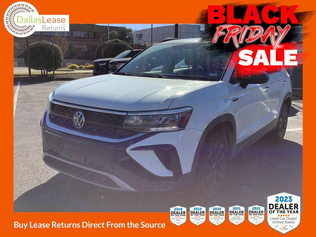 used 2022 Volkswagen Taos car, priced at $19,812