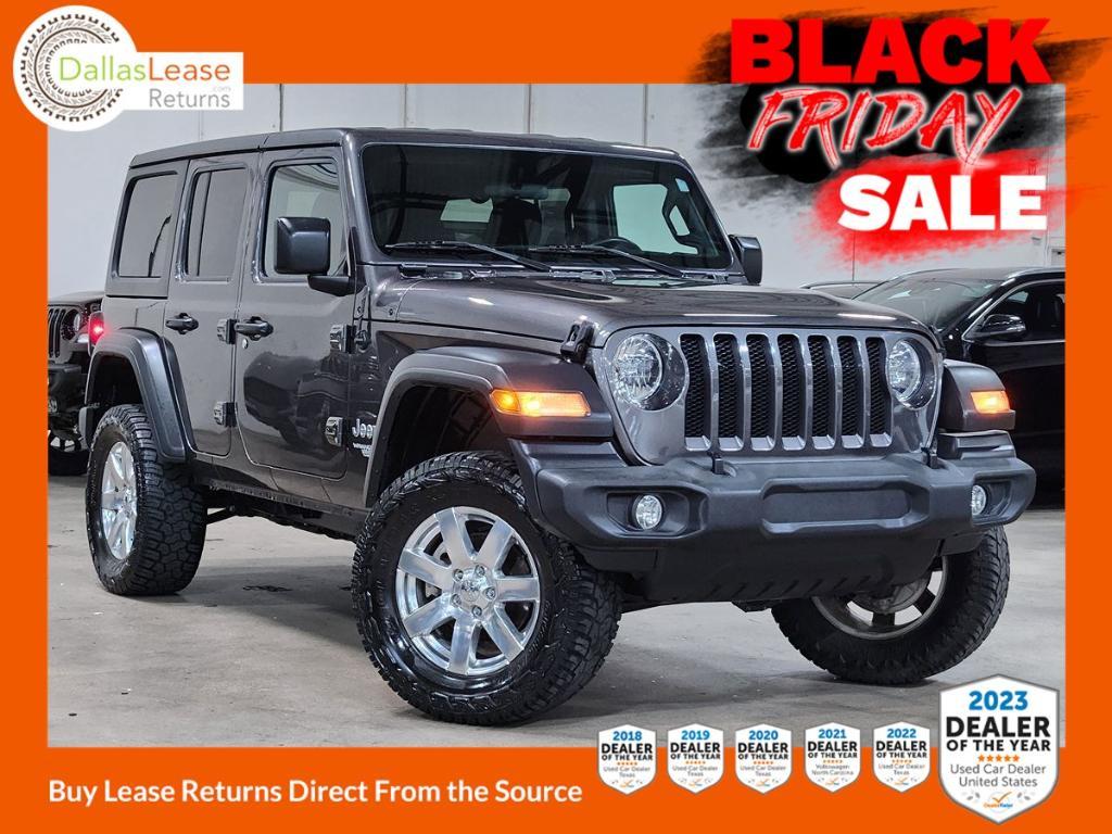 used 2020 Jeep Wrangler Unlimited car, priced at $29,175