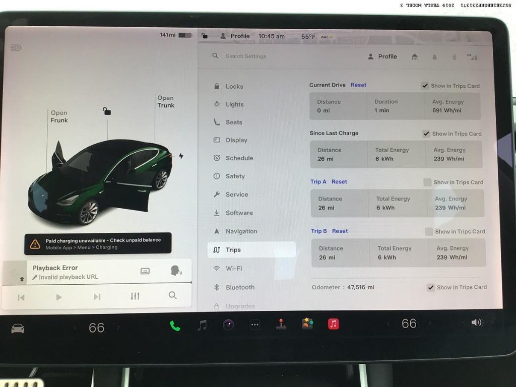 used 2019 Tesla Model 3 car, priced at $28,690