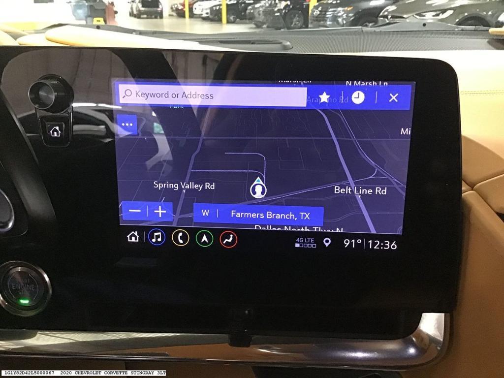 used 2020 Chevrolet Corvette car, priced at $63,200