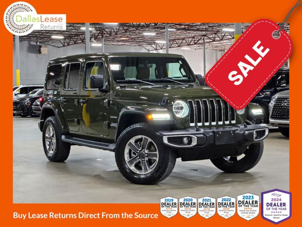 used 2021 Jeep Wrangler Unlimited car, priced at $32,738