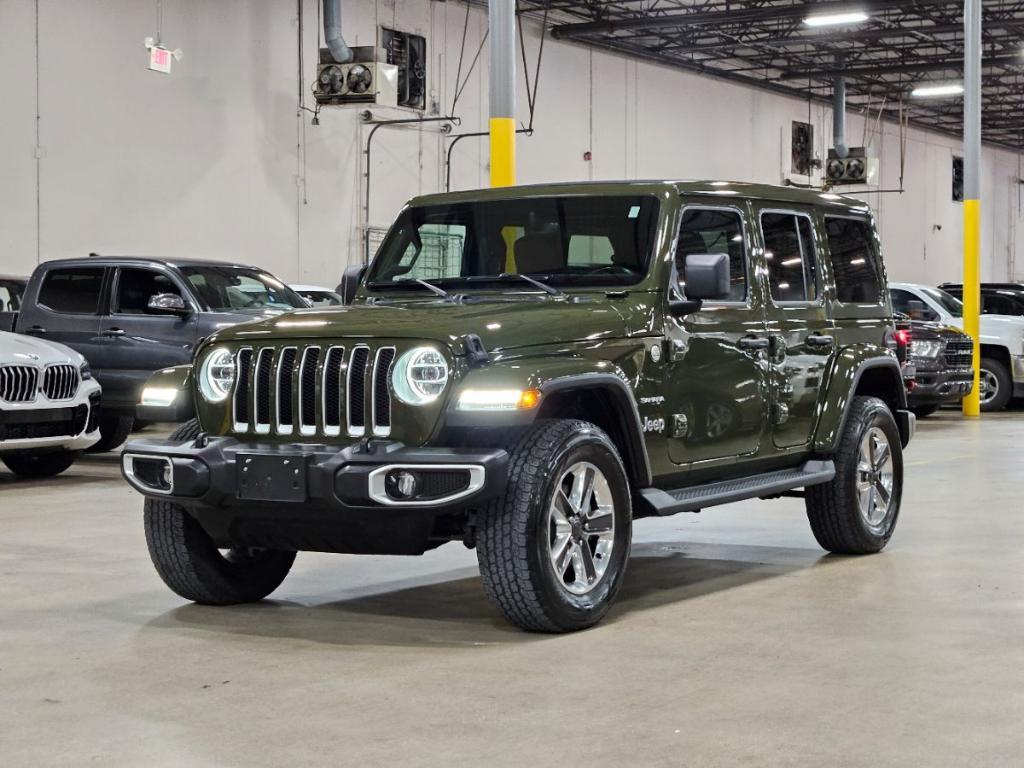 used 2021 Jeep Wrangler Unlimited car, priced at $32,738