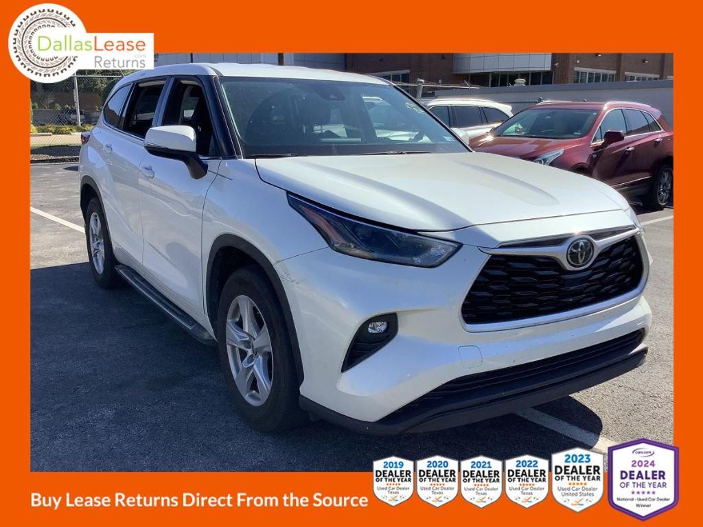 used 2021 Toyota Highlander car, priced at $30,655