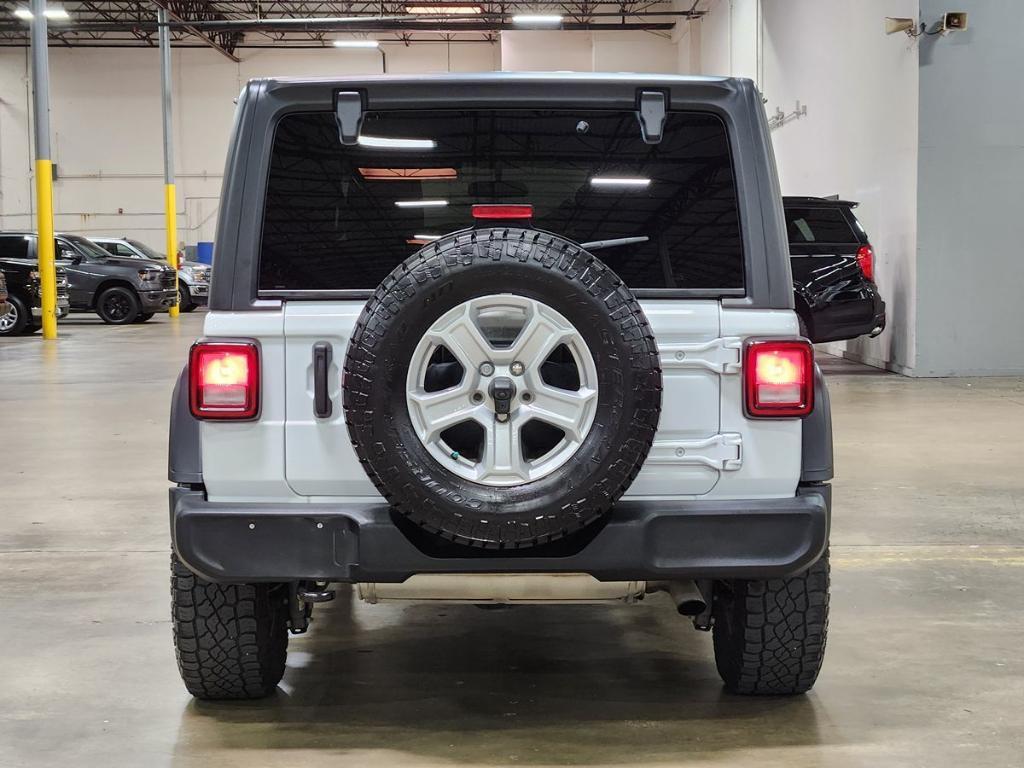 used 2021 Jeep Wrangler Unlimited car, priced at $26,475