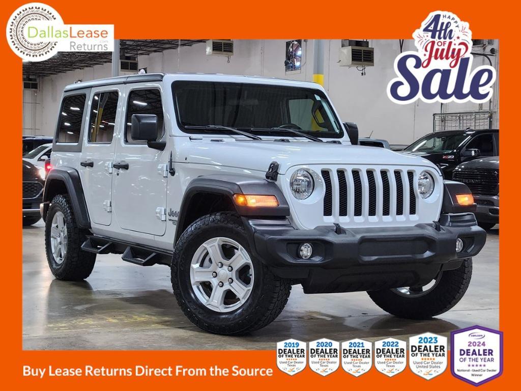 used 2021 Jeep Wrangler Unlimited car, priced at $23,211