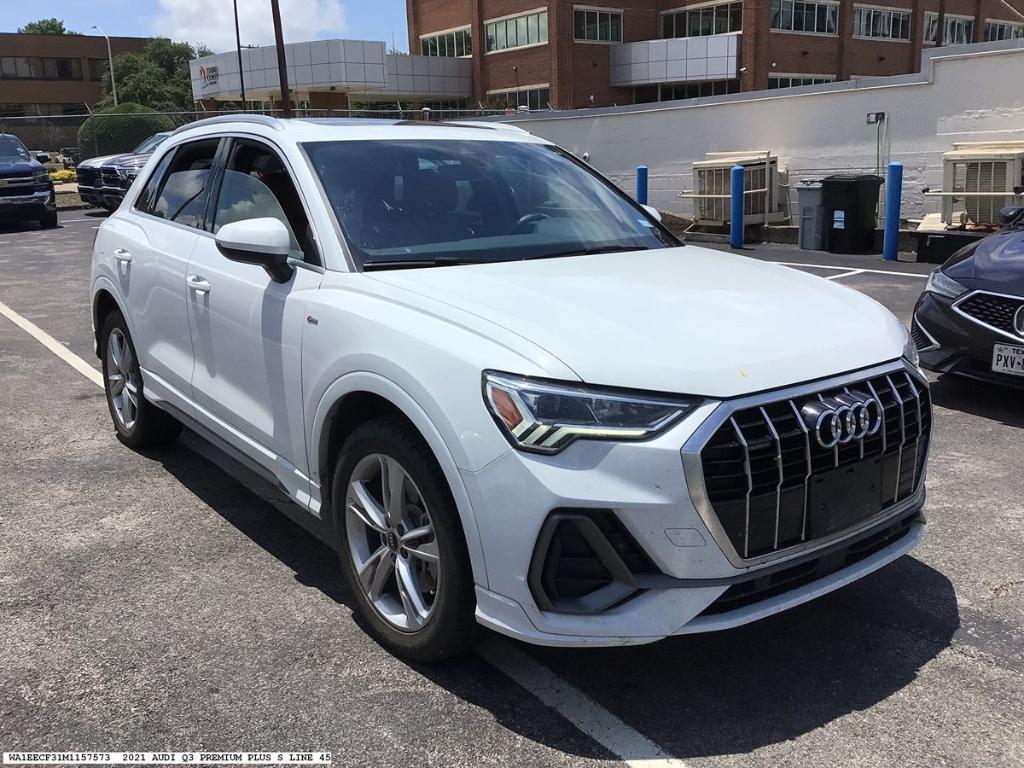 used 2021 Audi Q3 car, priced at $24,152