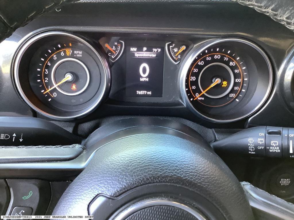 used 2021 Jeep Wrangler Unlimited car, priced at $30,866