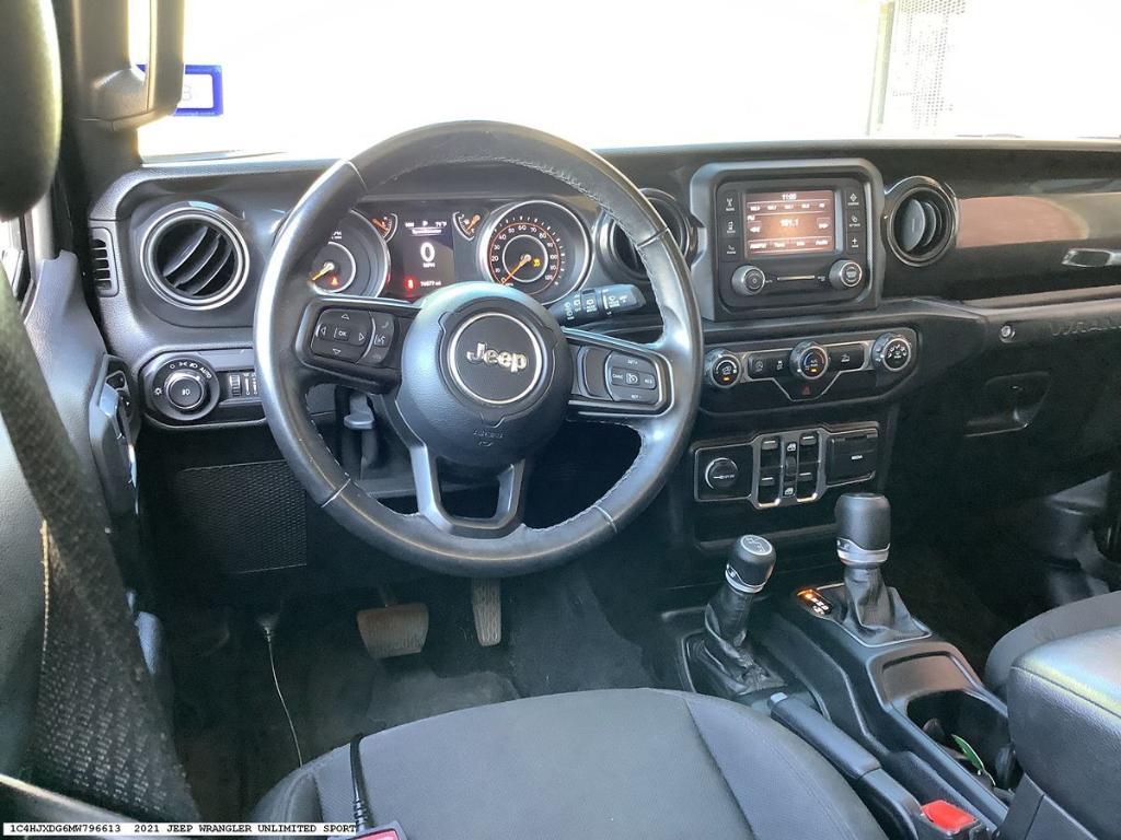 used 2021 Jeep Wrangler Unlimited car, priced at $30,866