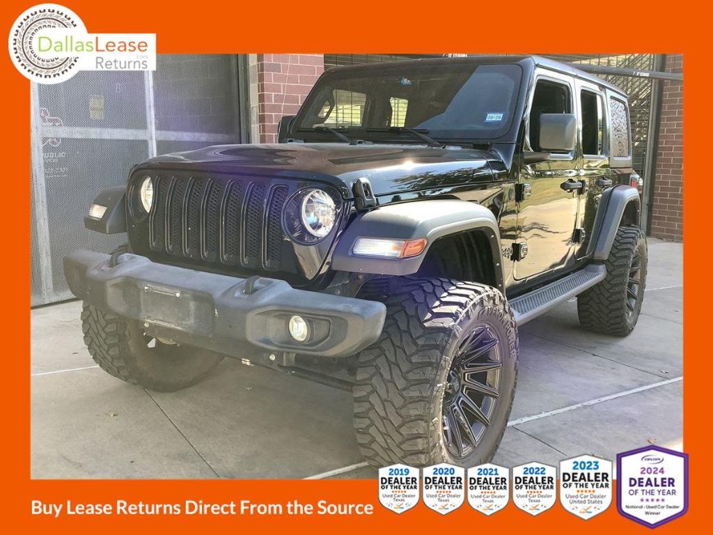 used 2021 Jeep Wrangler Unlimited car, priced at $30,866