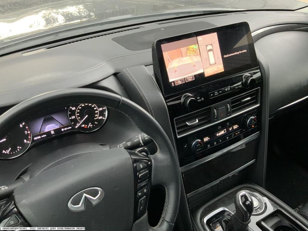 used 2022 INFINITI QX80 car, priced at $43,575