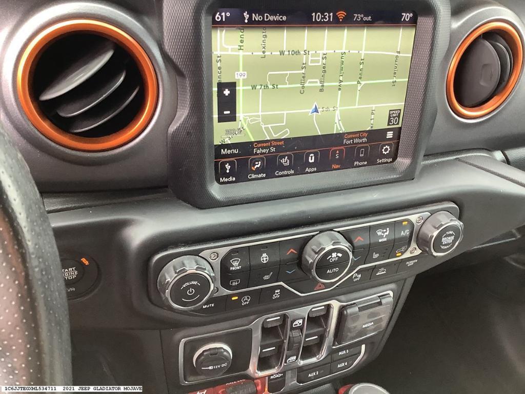 used 2021 Jeep Gladiator car, priced at $34,102