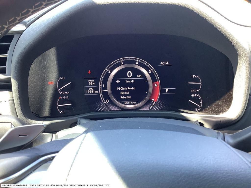 used 2023 Lexus LX 600 car, priced at $96,434