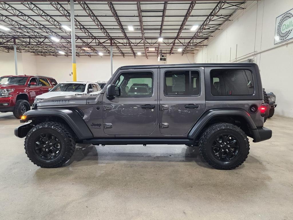 used 2021 Jeep Wrangler Unlimited car, priced at $26,944
