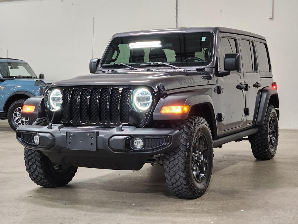 used 2021 Jeep Wrangler Unlimited car, priced at $26,944