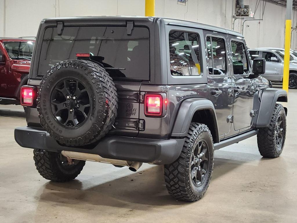 used 2021 Jeep Wrangler Unlimited car, priced at $26,944