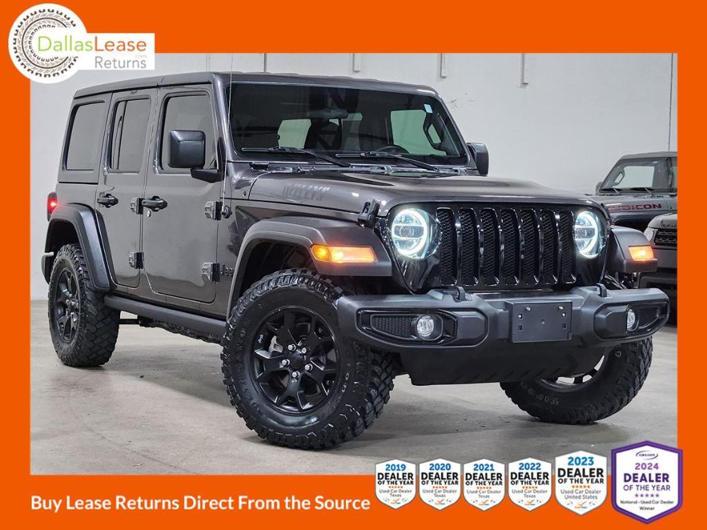 used 2021 Jeep Wrangler Unlimited car, priced at $27,944