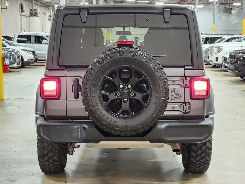 used 2021 Jeep Wrangler Unlimited car, priced at $26,944