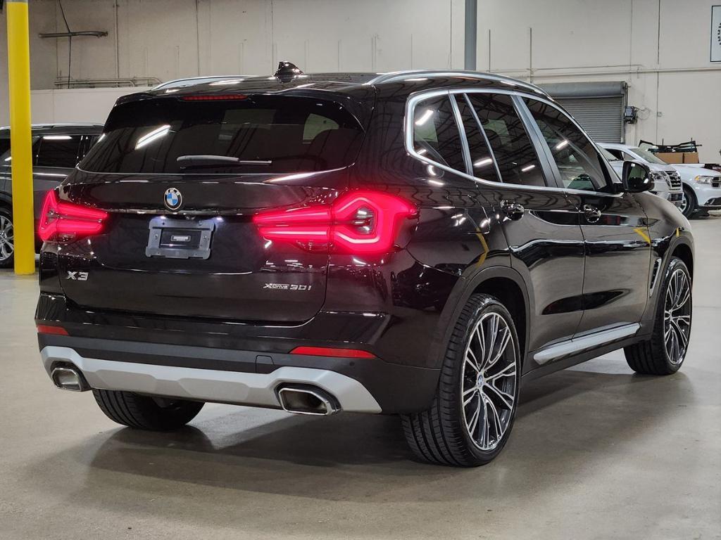 used 2022 BMW X3 car, priced at $39,425