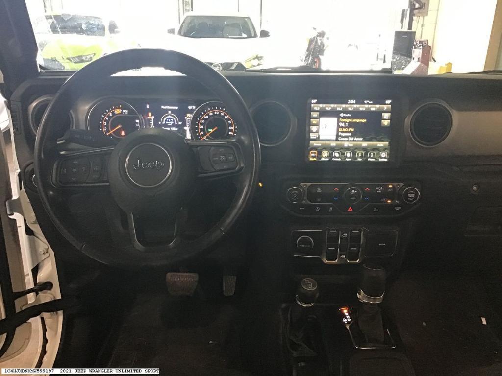 used 2021 Jeep Wrangler Unlimited car, priced at $35,212