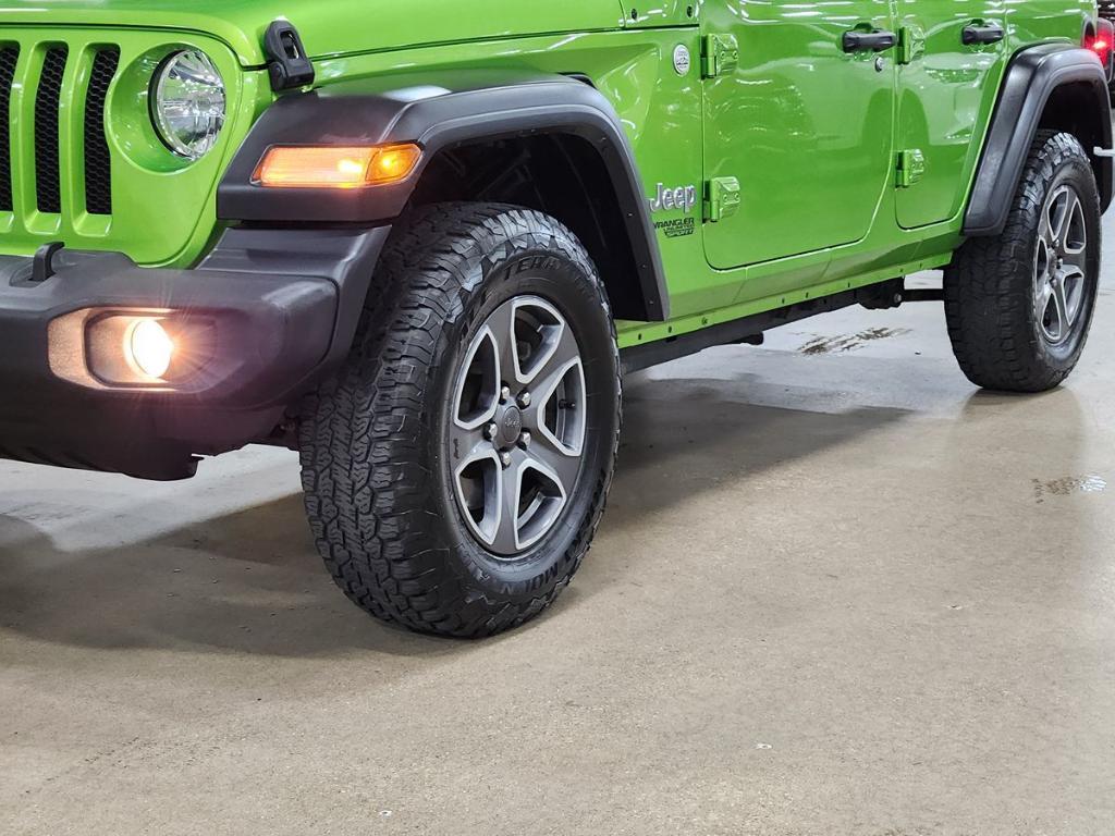 used 2020 Jeep Wrangler Unlimited car, priced at $26,974