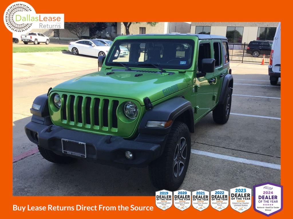 used 2020 Jeep Wrangler Unlimited car, priced at $26,974
