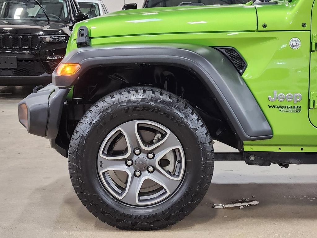 used 2020 Jeep Wrangler Unlimited car, priced at $26,974