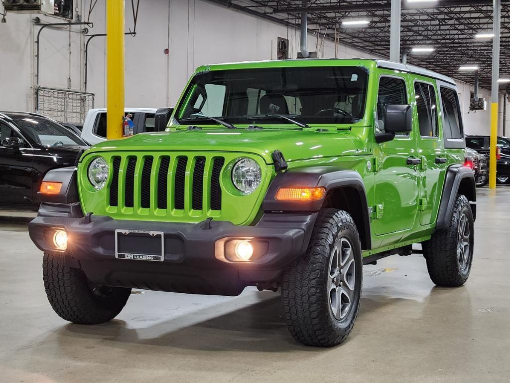 used 2020 Jeep Wrangler Unlimited car, priced at $26,974
