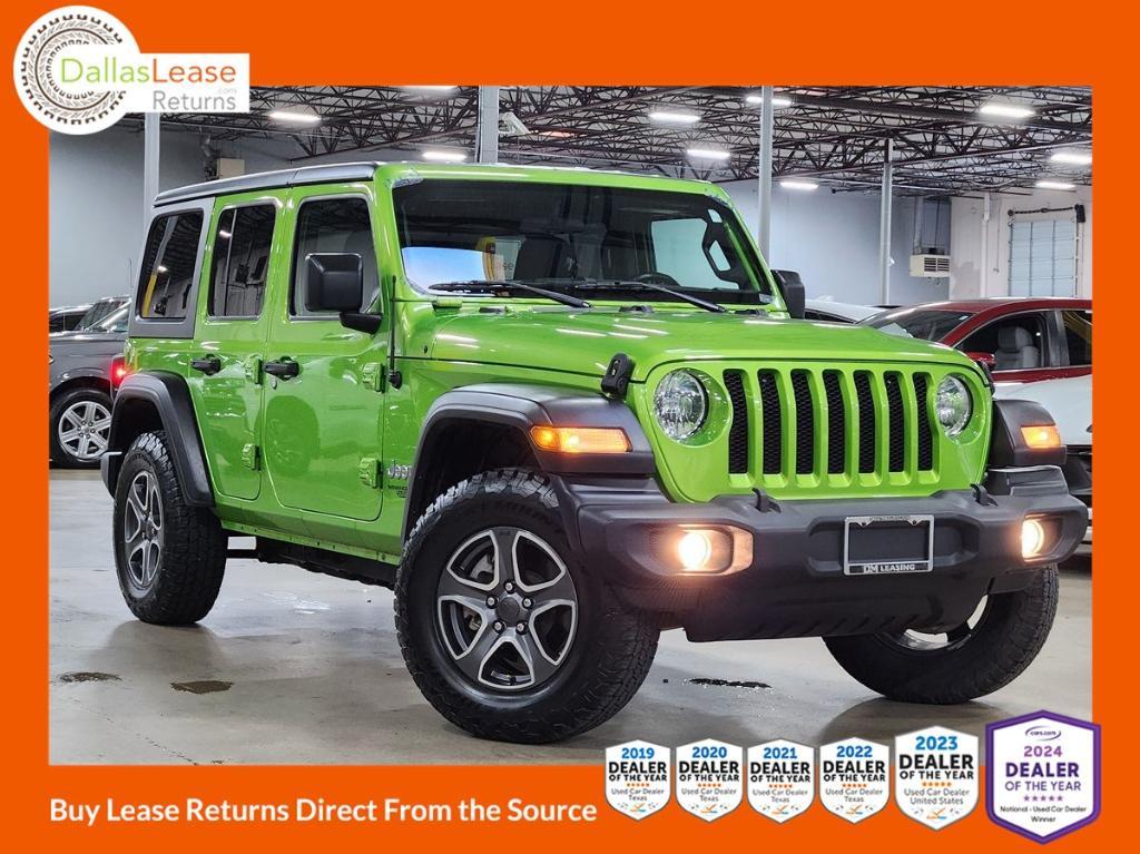 used 2020 Jeep Wrangler Unlimited car, priced at $26,974