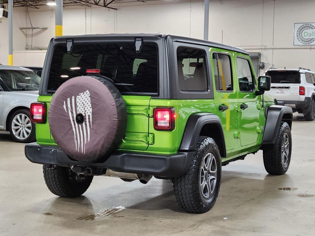 used 2020 Jeep Wrangler Unlimited car, priced at $26,974