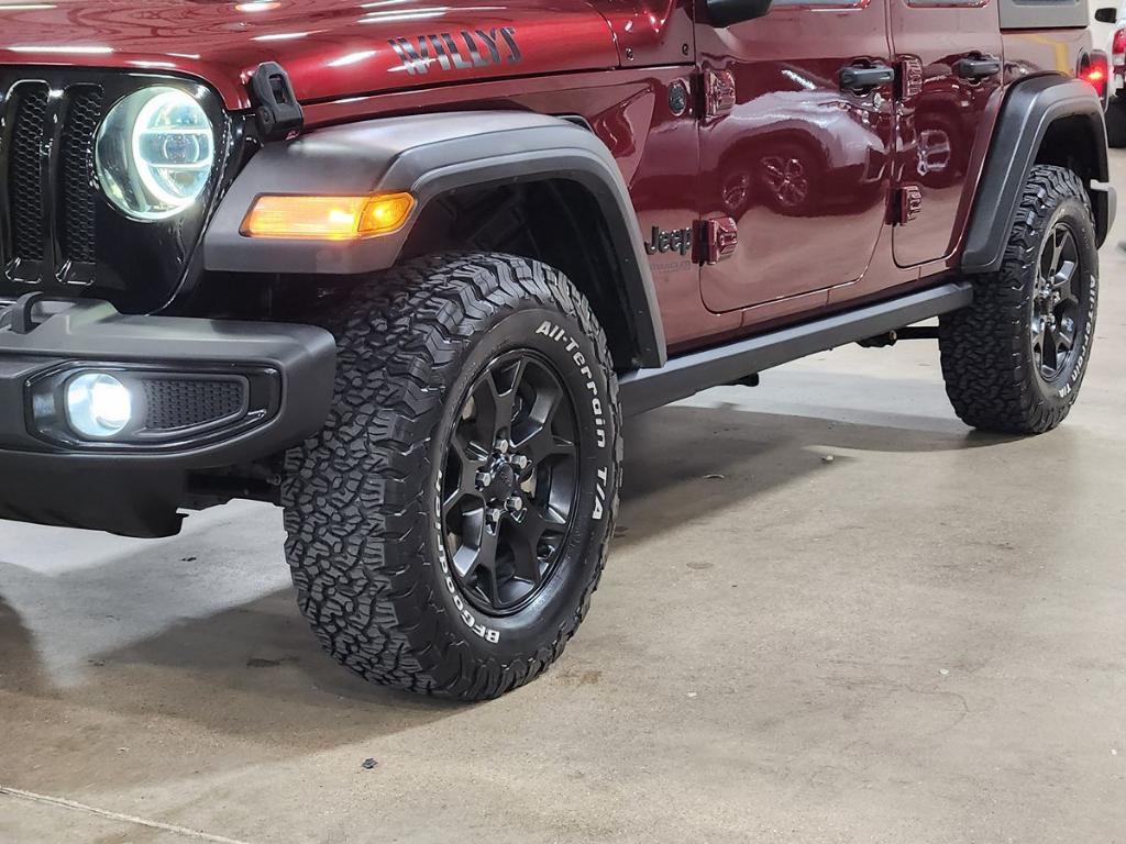 used 2021 Jeep Wrangler Unlimited car, priced at $31,612