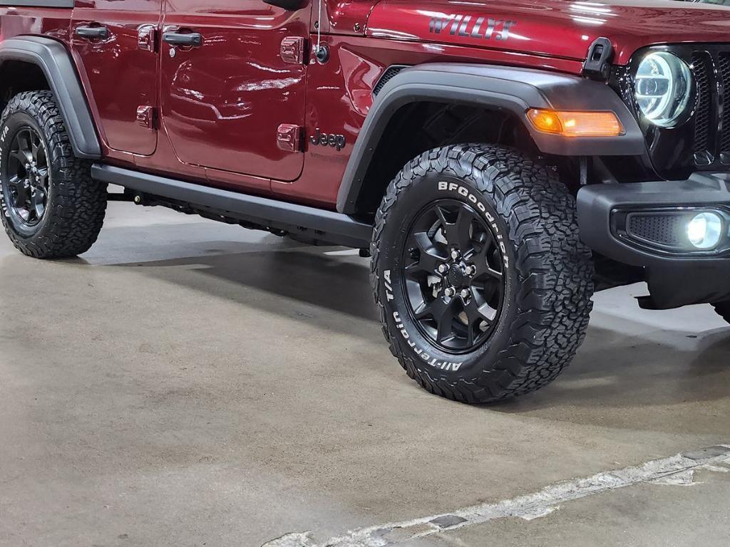 used 2021 Jeep Wrangler Unlimited car, priced at $31,612