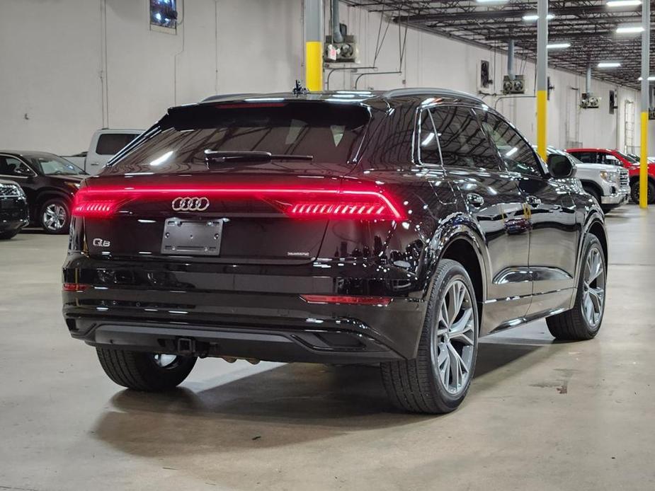 used 2021 Audi Q8 car, priced at $45,300