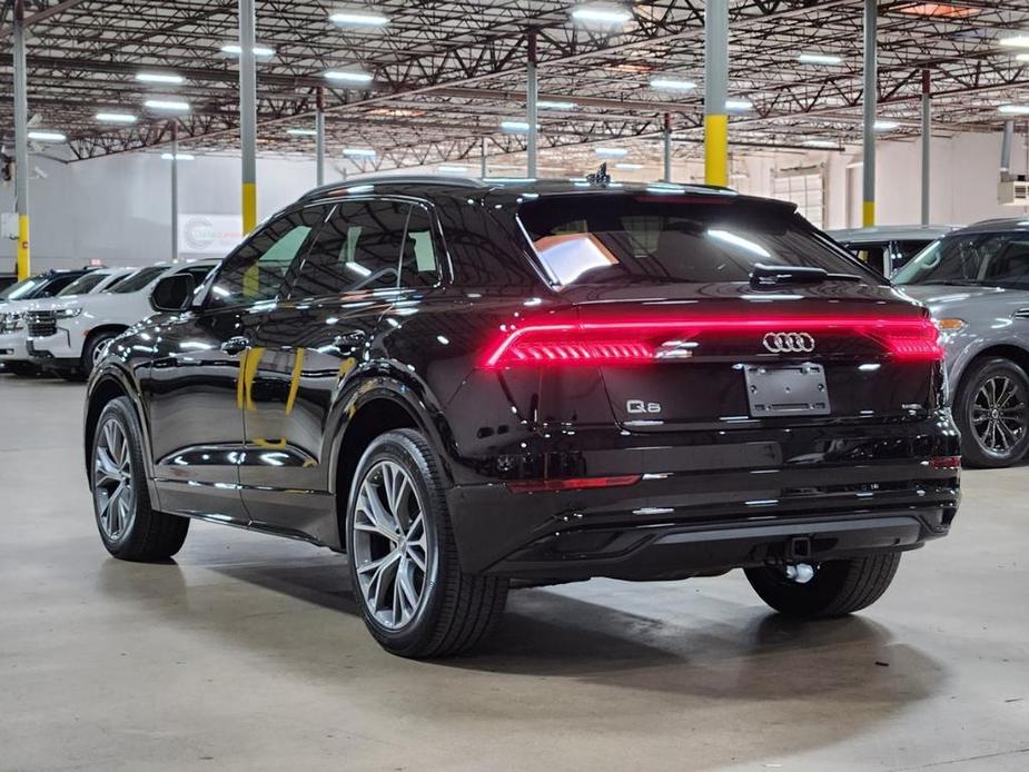 used 2021 Audi Q8 car, priced at $45,300