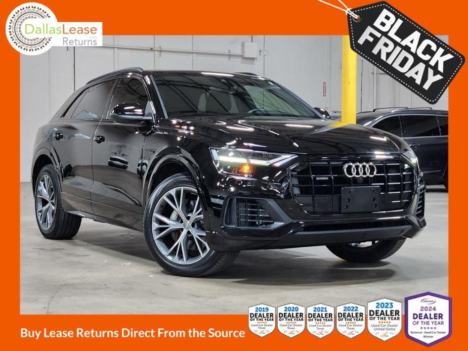 used 2021 Audi Q8 car, priced at $45,300