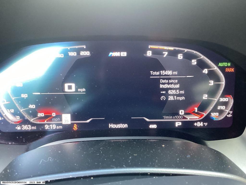 used 2023 BMW M8 car, priced at $94,855