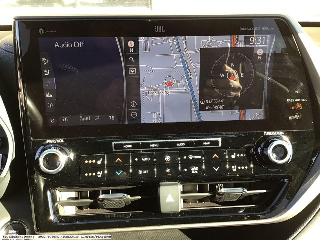 used 2022 Toyota Highlander car, priced at $35,109