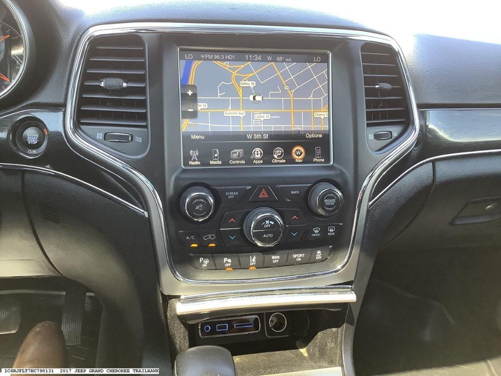 used 2017 Jeep Grand Cherokee car, priced at $23,995